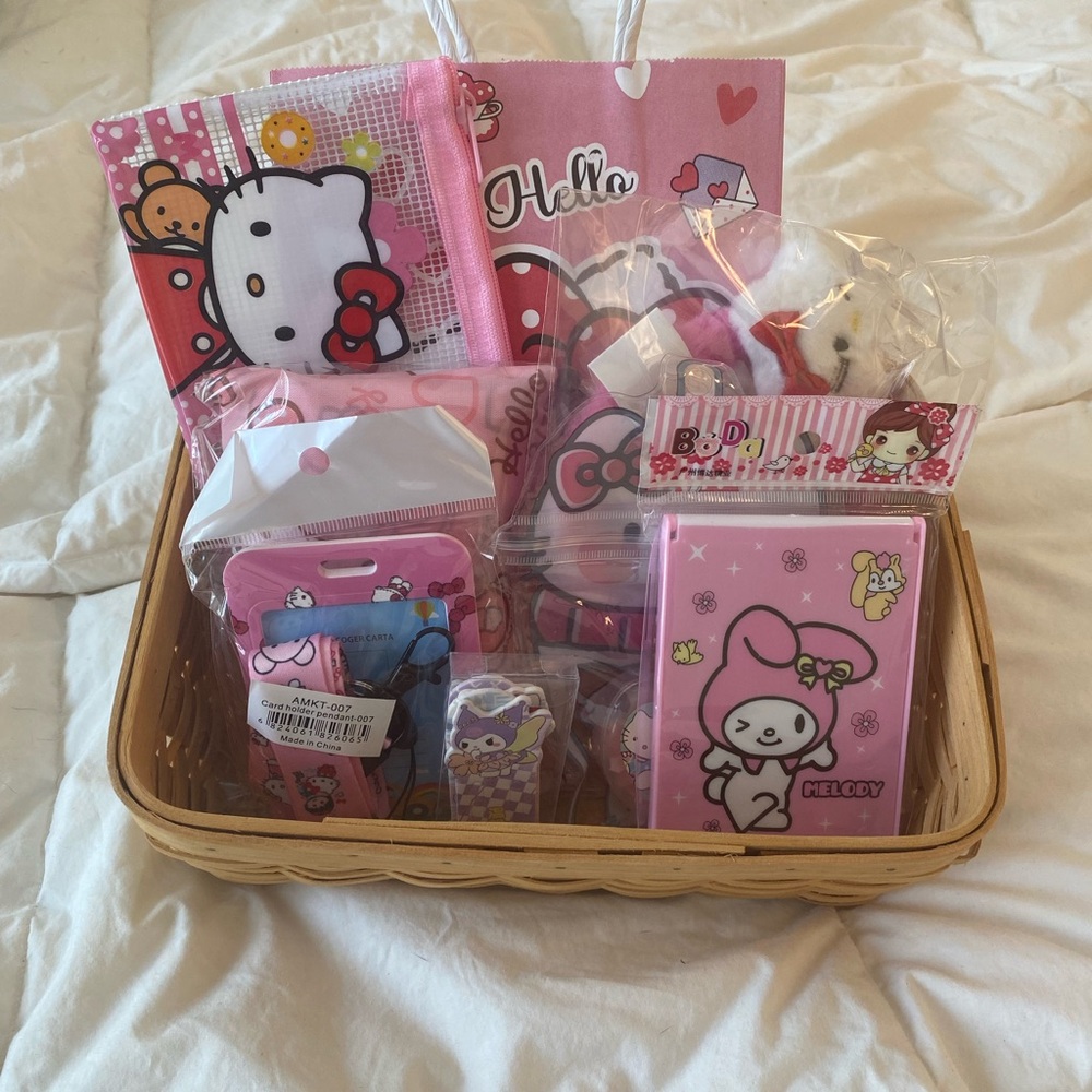 Sanrio Pink Hello Kitty & My Melody Gift Set